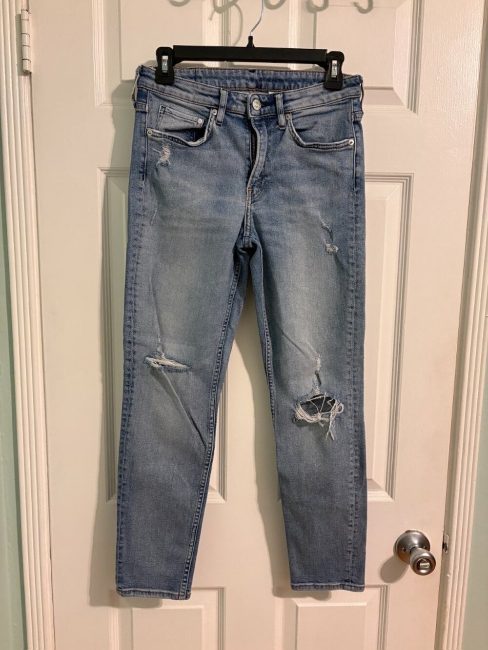 Girlfriend Fit Skinny Jeans